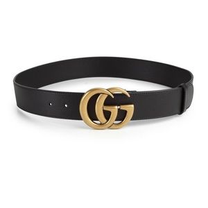 ❌❌SOLD❌❌Gucci Marmont Belt with Antique Gold hw